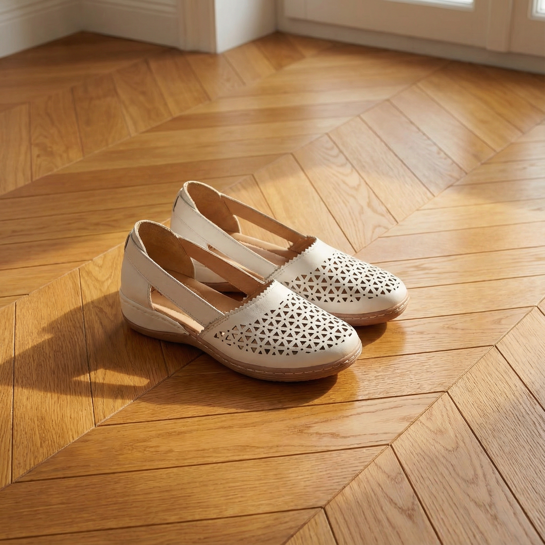 Chaussures à enfiler respirantes et confortables pour femmes