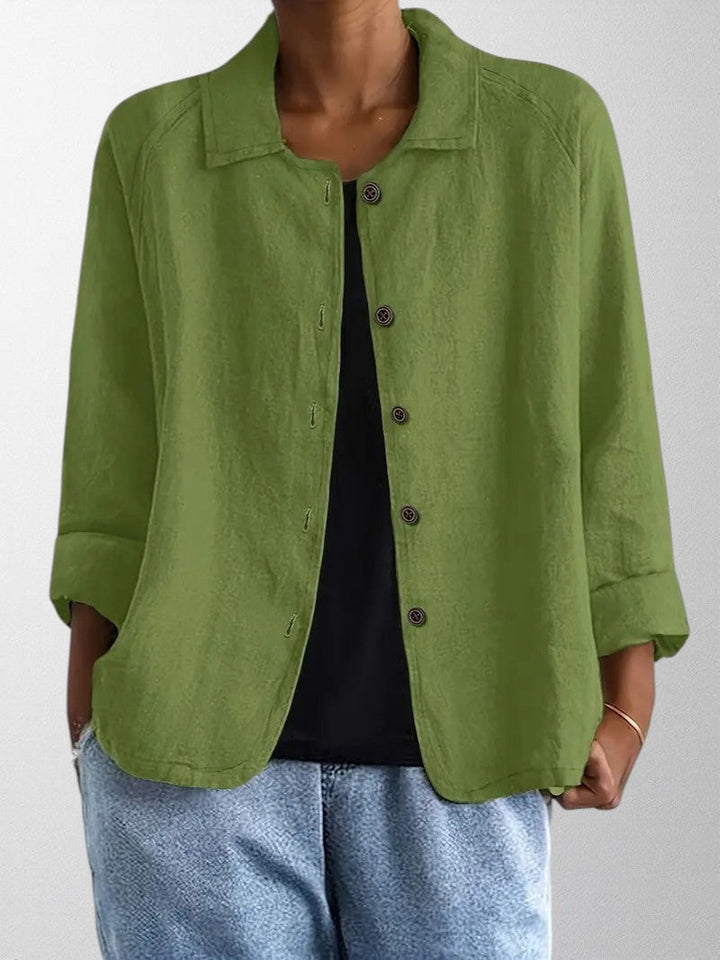 Elegante Damenbluse, lockere Passform & vielseitiger Stil