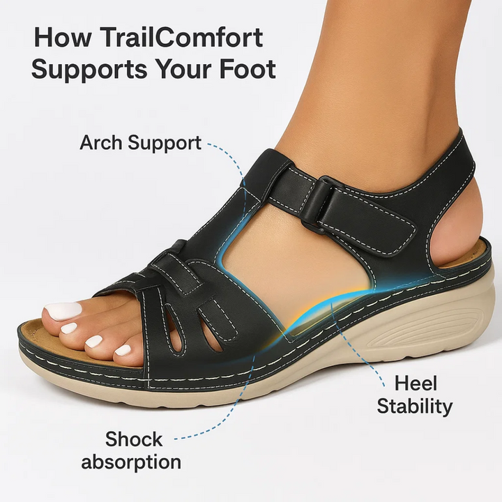 Orthopedic Arch Support Sandals for Women