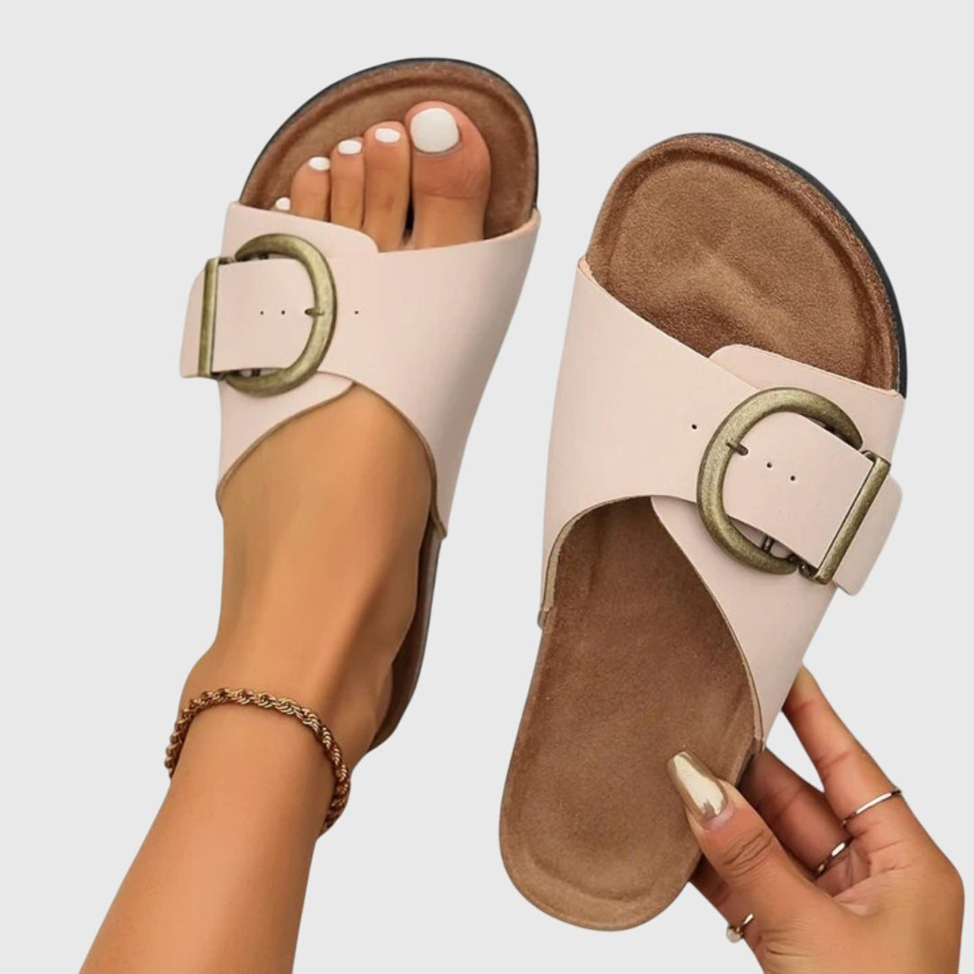 Women’s Ergonomic Footbed Slide Sandals