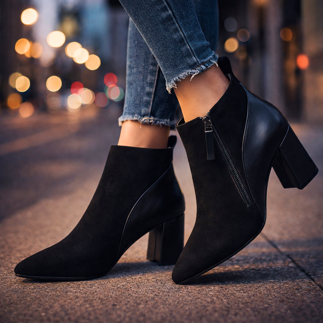 Naisten pehmustetut ortopediset nilkkurit, joissa on tukeva lohkokorko