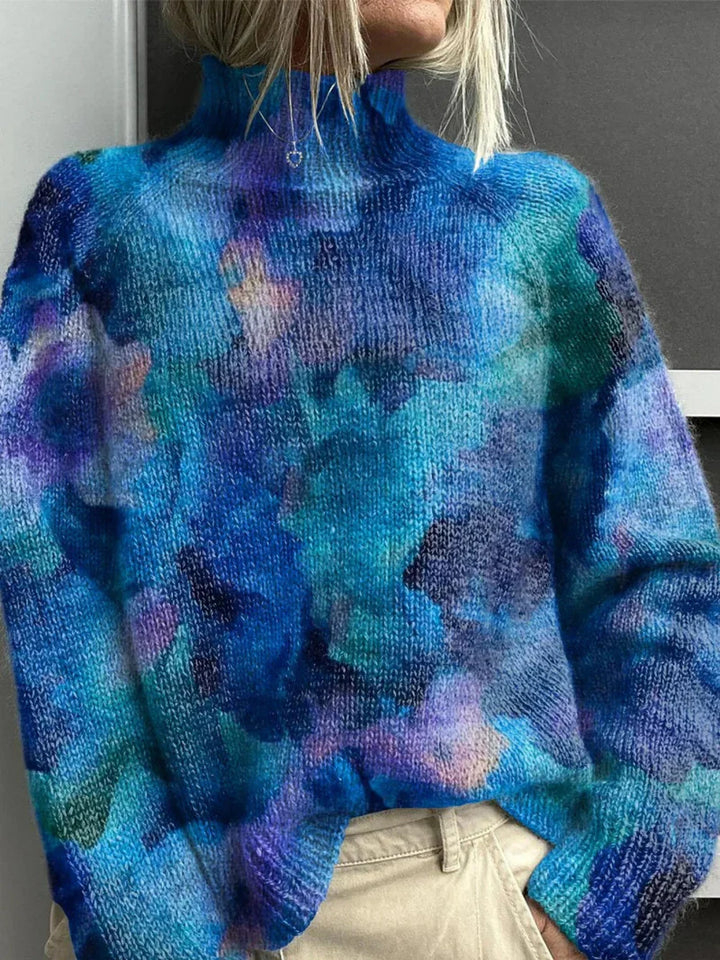 Pull en maille confortable et respirante pour femme