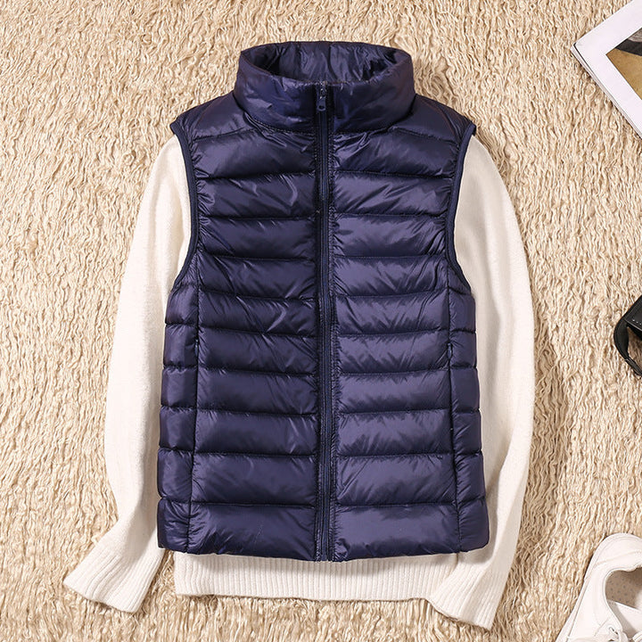 Gilet impermeabile da donna: design plissettato leggero, confortevole e lusinghiero