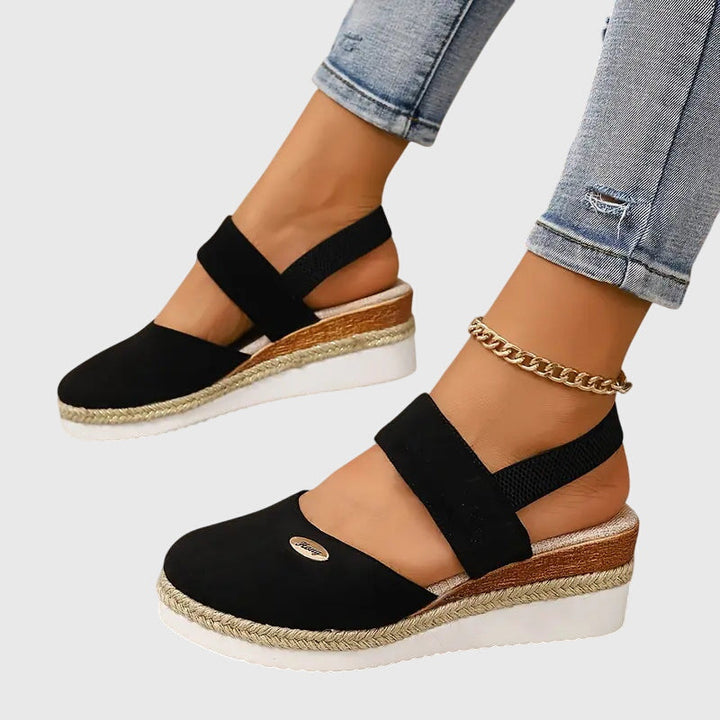 Women’s Cushioned Wedge Sandals for Superior Stability