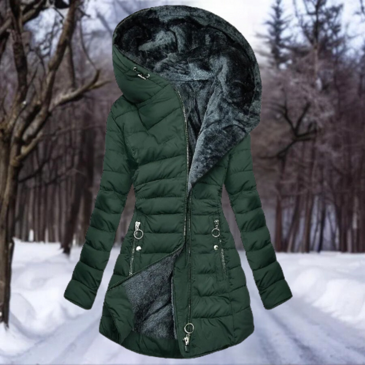 Women’s Insulated Waterproof Hooded Puffer Jacket