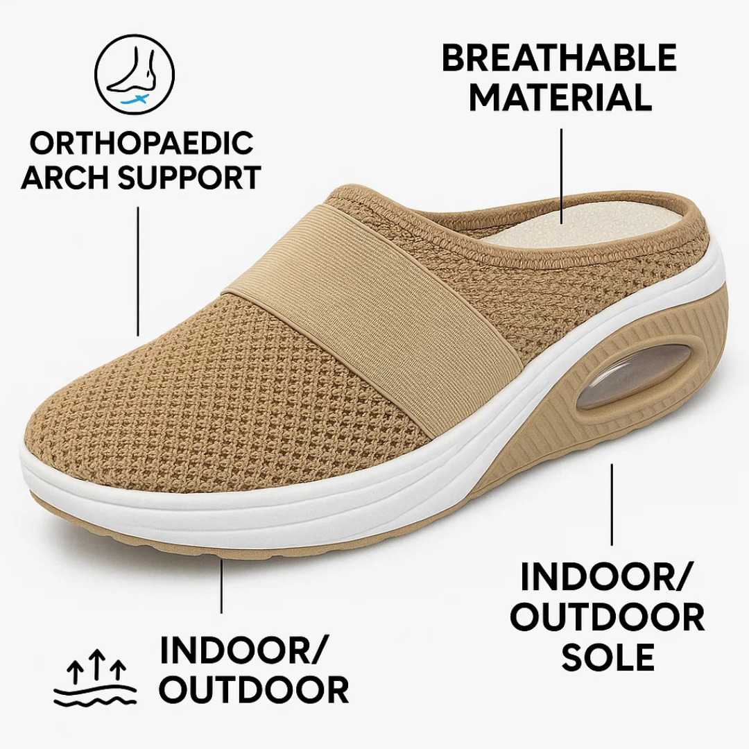 Women’s Arch Support Slippers for Indoor and Outdoor Comfort