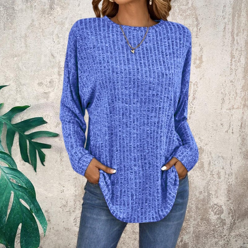 Pull en tricot douillet et décontracté pour femme