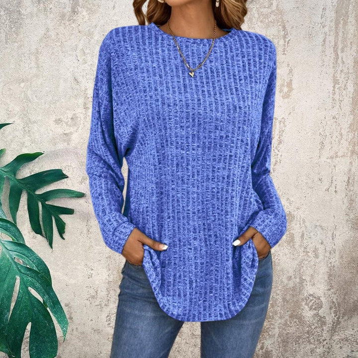Pull en tricot douillet et décontracté pour femme