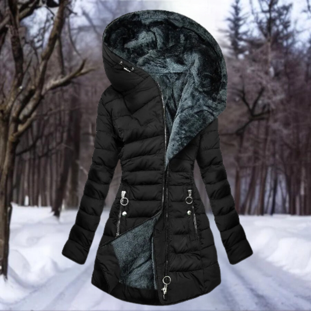 Women’s Insulated Waterproof Hooded Puffer Jacket