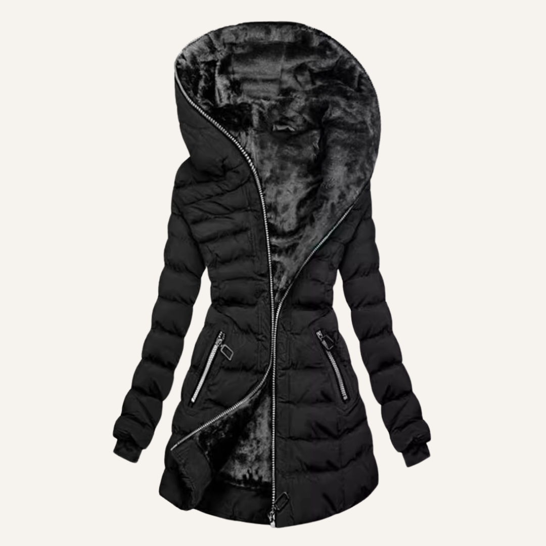 Women’s Insulated Waterproof Hooded Puffer Jacket