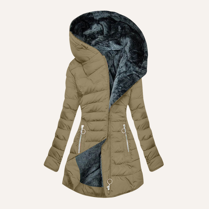 Women’s Insulated Waterproof Hooded Puffer Jacket
