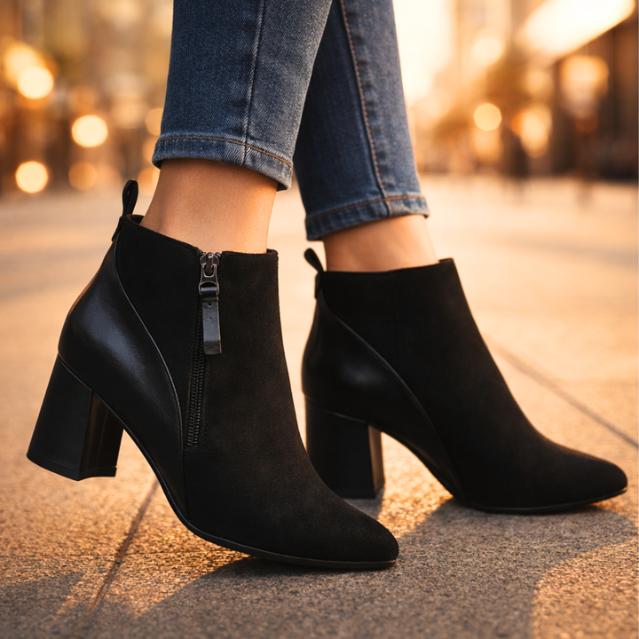 Naisten pehmustetut ortopediset nilkkurit, joissa on tukeva lohkokorko