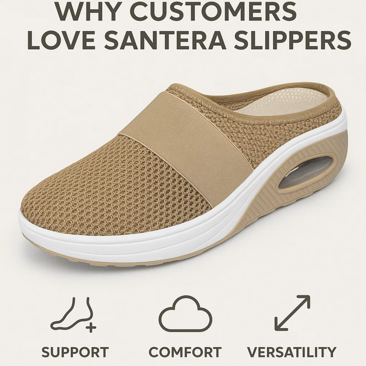 Women’s Arch Support Slippers for Indoor and Outdoor Comfort