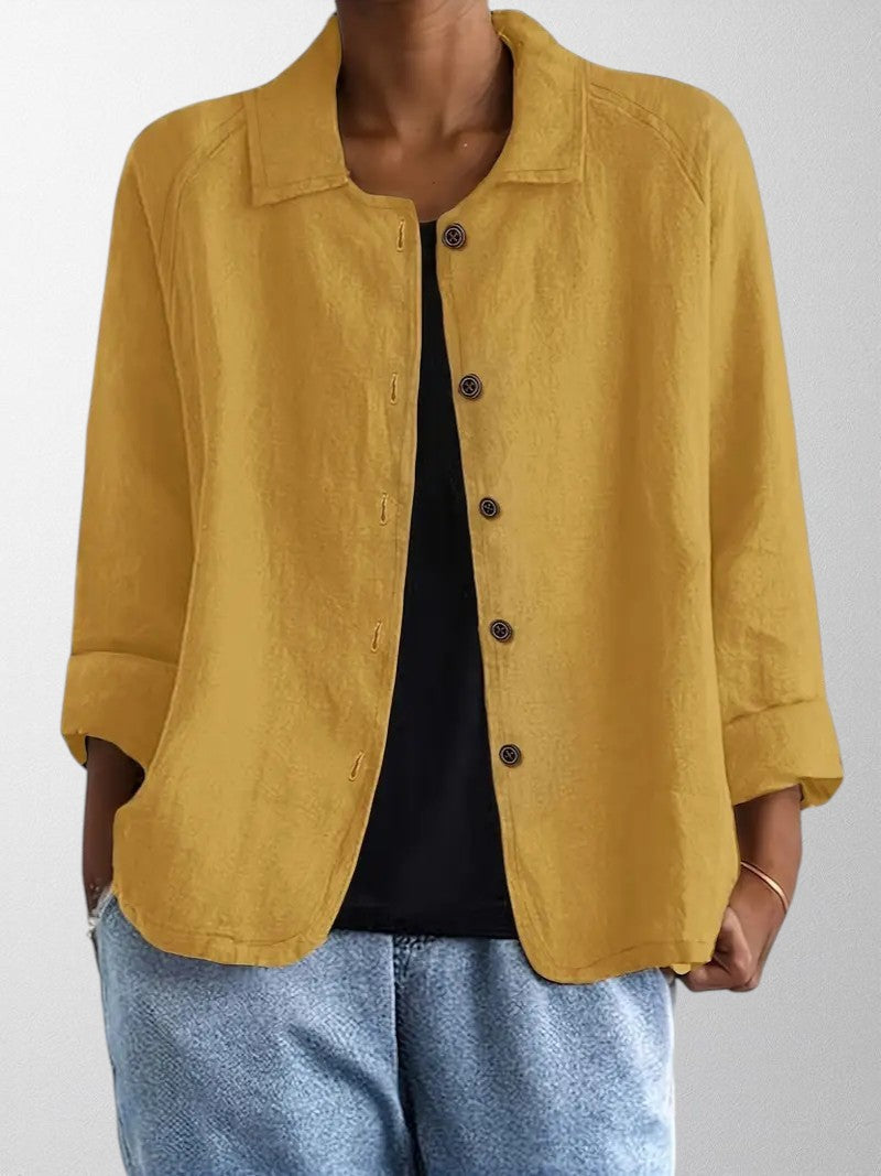 Elegante Damenbluse, lockere Passform & vielseitiger Stil