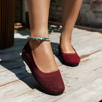 Orthopedic Cushioned Ballet Flats for Women