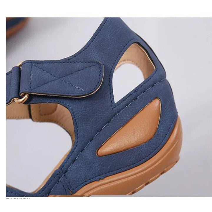 Ergonomiske sandaler Arch Support kvinner fleksibel flat såle
