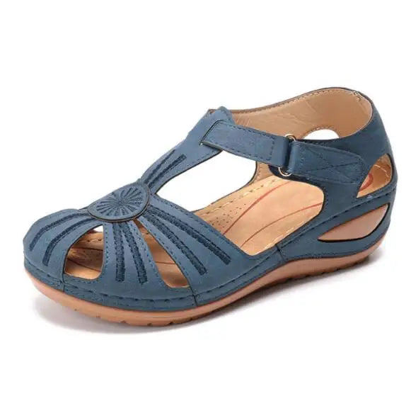 Ergonomiske sandaler Arch Support kvinner fleksibel flat såle