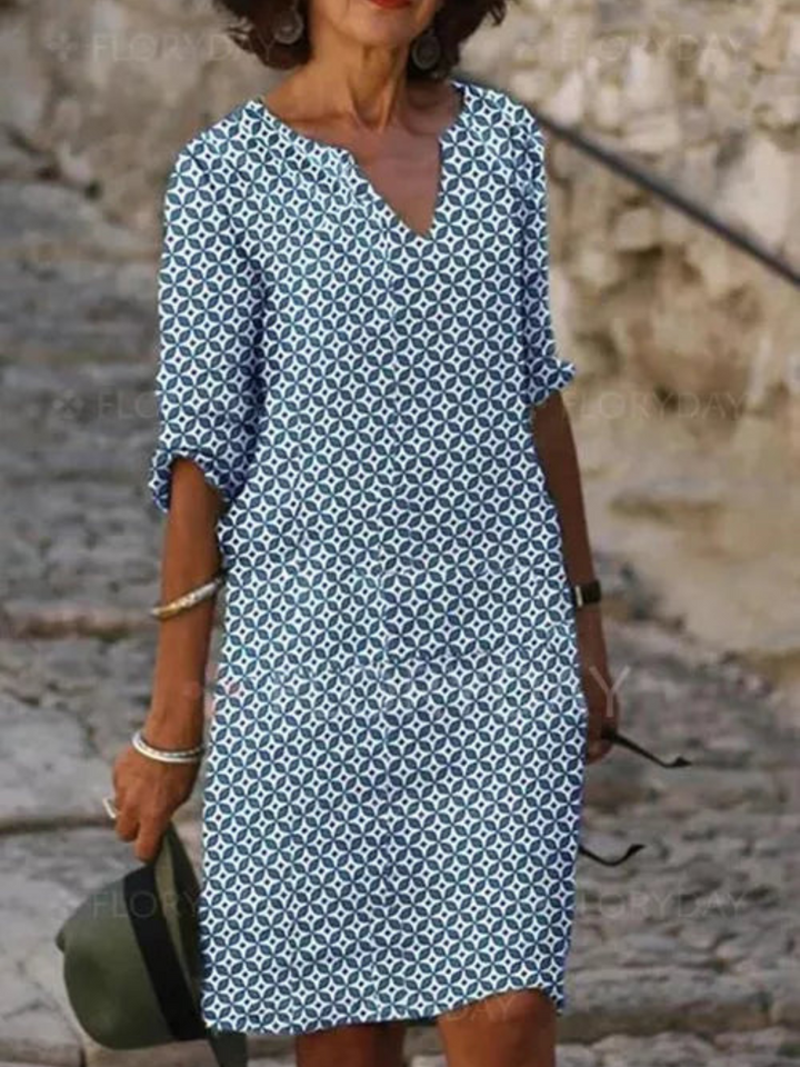 Locker geschnittenes, bequemes Sommerkleid für Damen – atmungsaktiv, vielseitig und komfortabel