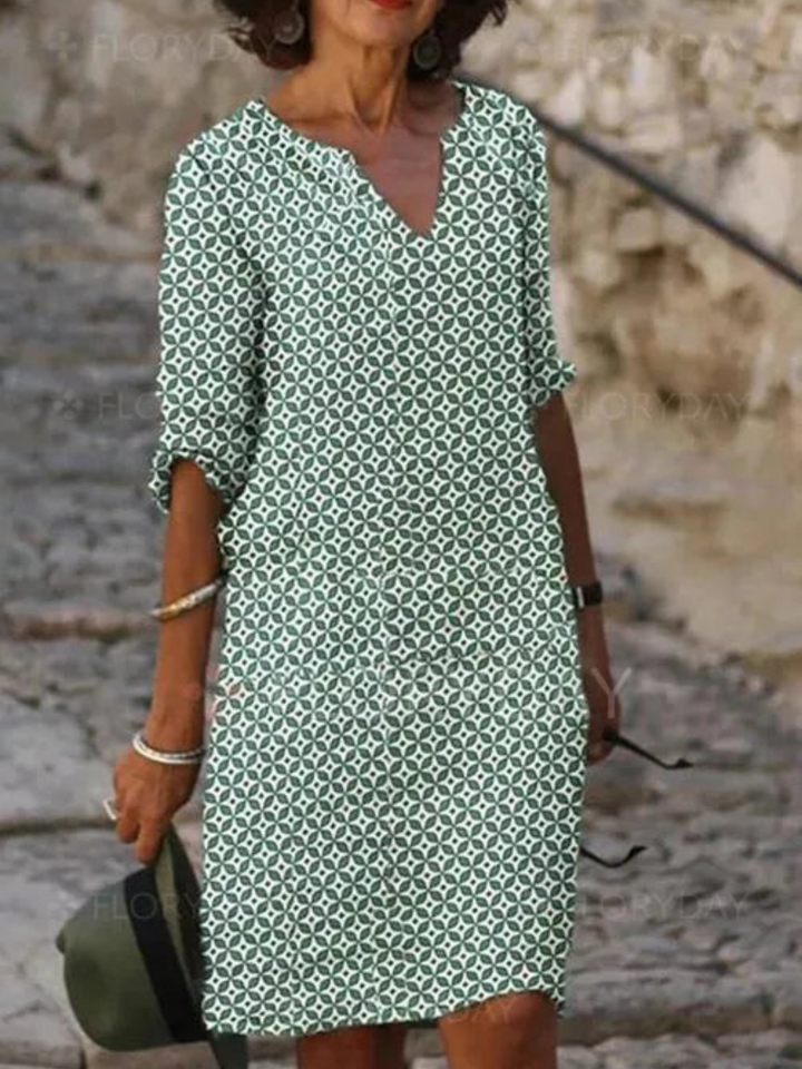 Locker geschnittenes, bequemes Sommerkleid für Damen – atmungsaktiv, vielseitig und komfortabel