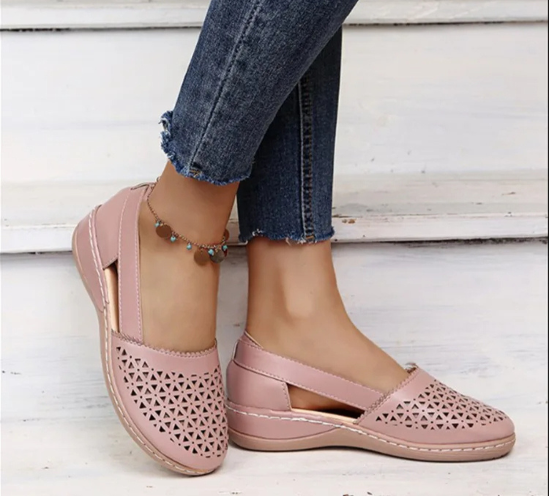 Chaussures orthopédiques pour femmes, tissu respirant, Support rembourré, ajustement Flexible