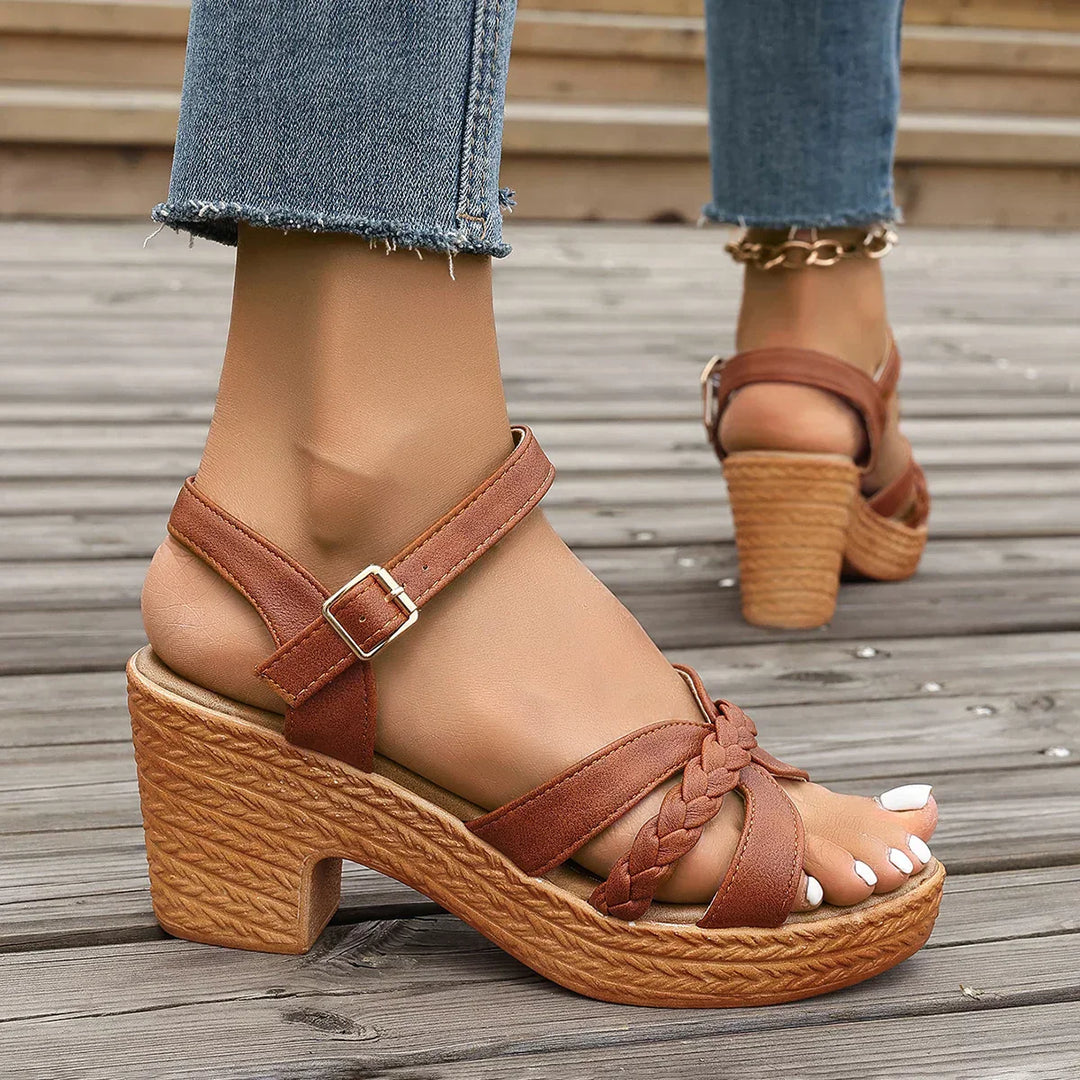Women’s Orthopedic Support Cushioned Platform Sandals