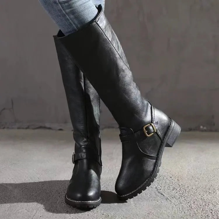 Bottes orthopédiques en cuir pour un confort et un soutien toute la journée