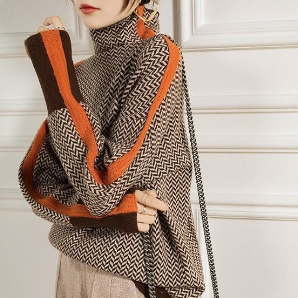 Women's Cozy High Neck Sweater