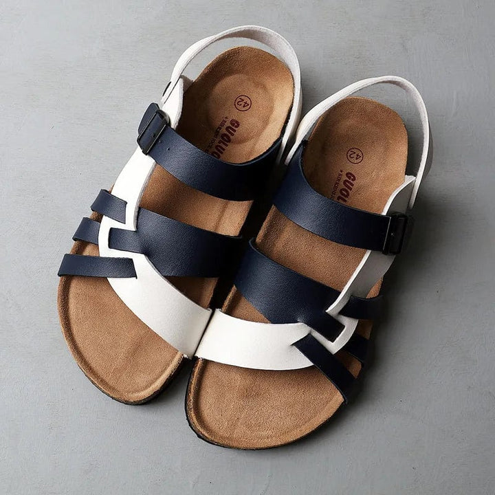 Women’s Open Toe Sandals with Comfortable Buckle Strap