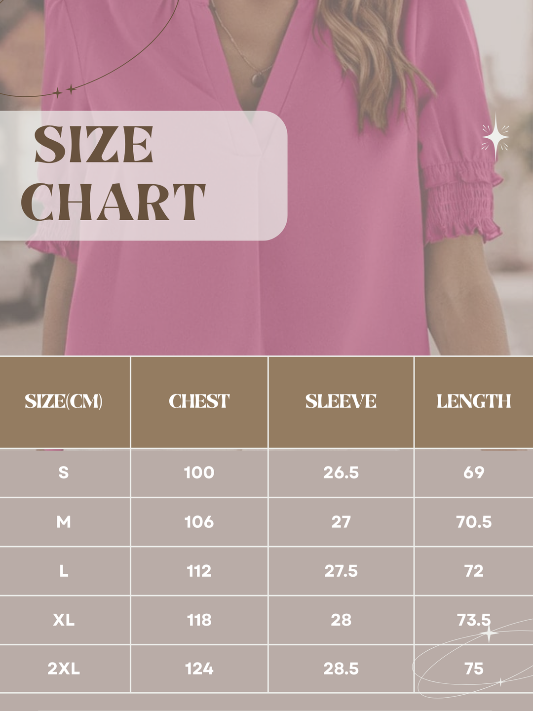 Klasyczny damski top z dekoltem w kształcie litery V, z krótkim rękawem i regularnym krojem