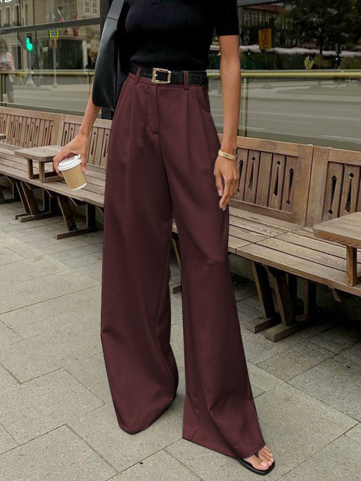Wide Leg Pants Women’s Trousers in Wide-Leg Fit, Lightweight, Versatile Style