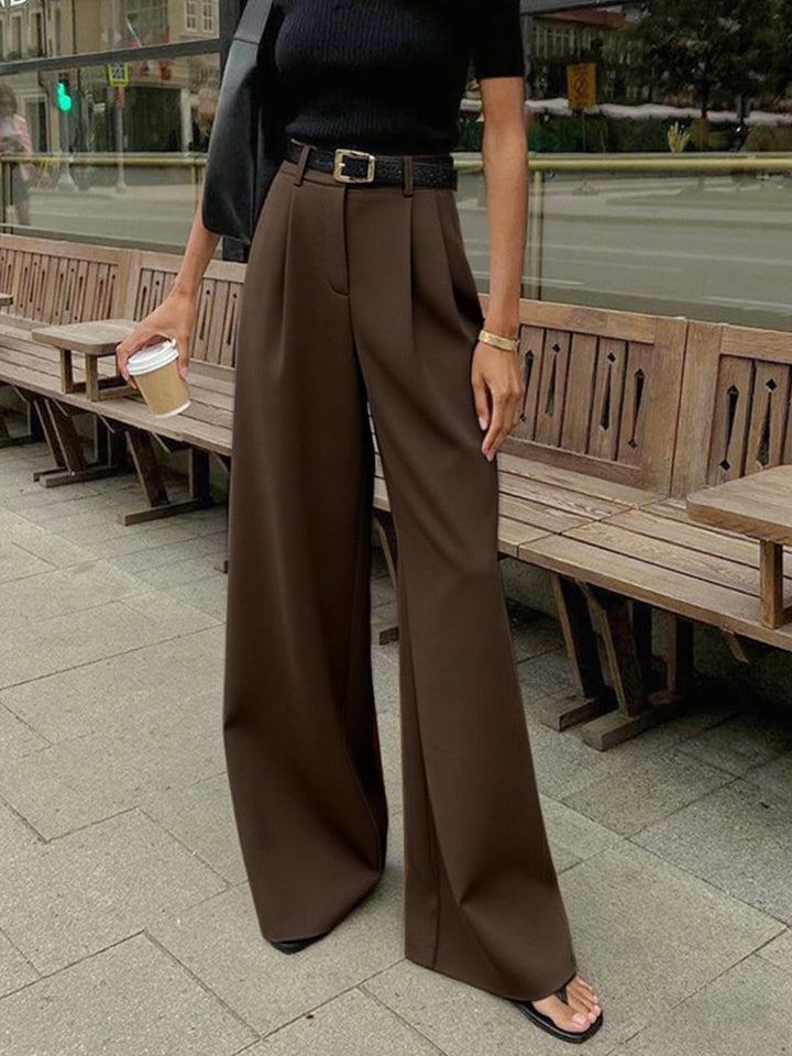 Wide Leg Pants Women’s Trousers in Wide-Leg Fit, Lightweight, Versatile Style