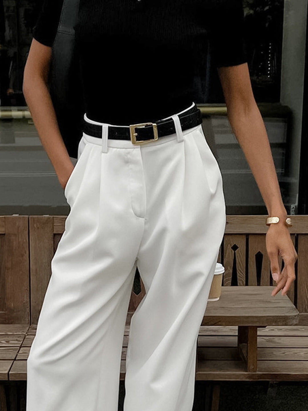 Wide Leg Pants Women’s Trousers in Wide-Leg Fit, Lightweight, Versatile Style