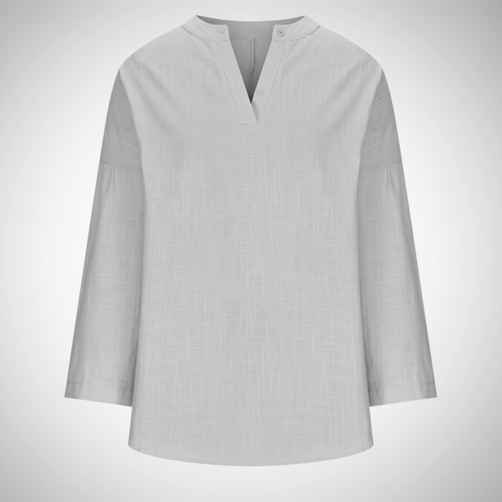 Lockeres Baumwoll-Strandshirt für Damen | Atmungsaktive Baumwolle