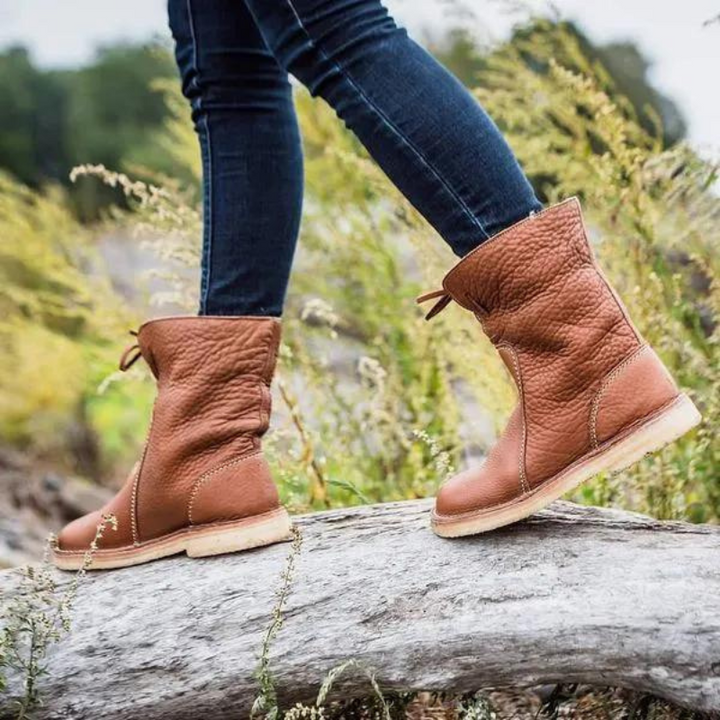 Bottines légères et chaudes pour femmes, pour la marche quotidienne