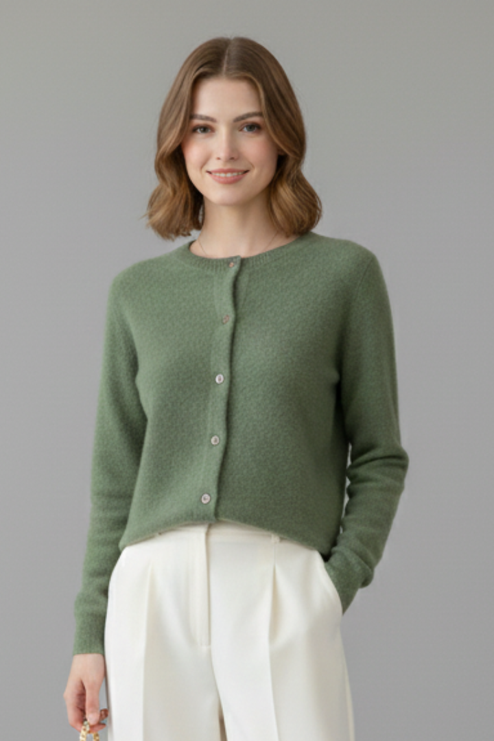 Women's Button-Front Soft Knit Sweater