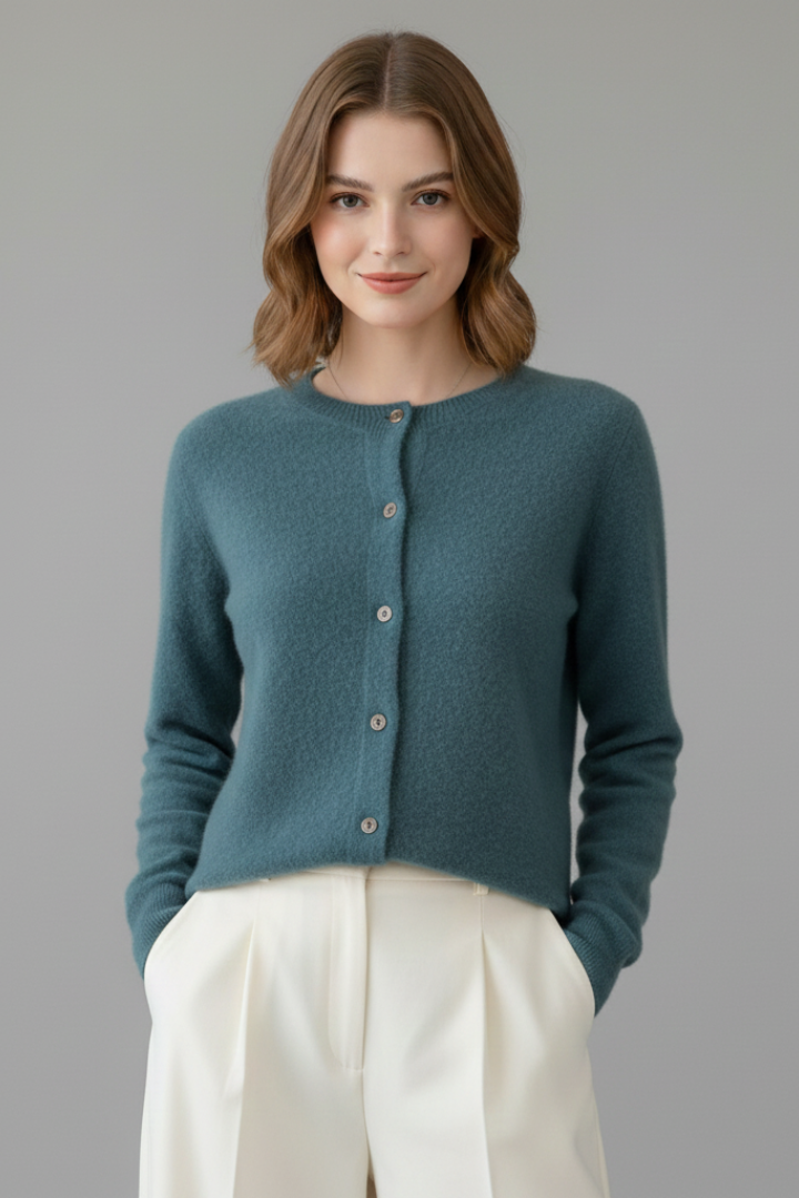 Women's Button-Front Soft Knit Sweater