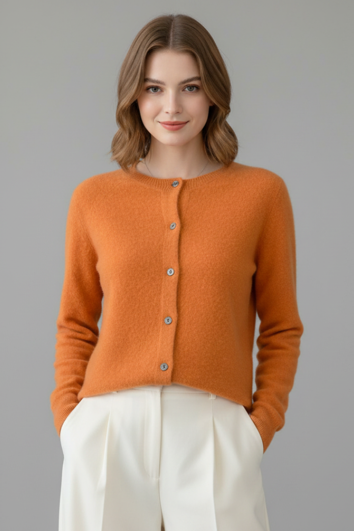 Women's Button-Front Soft Knit Sweater