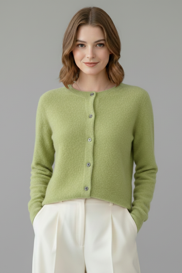 Women's Button-Front Soft Knit Sweater