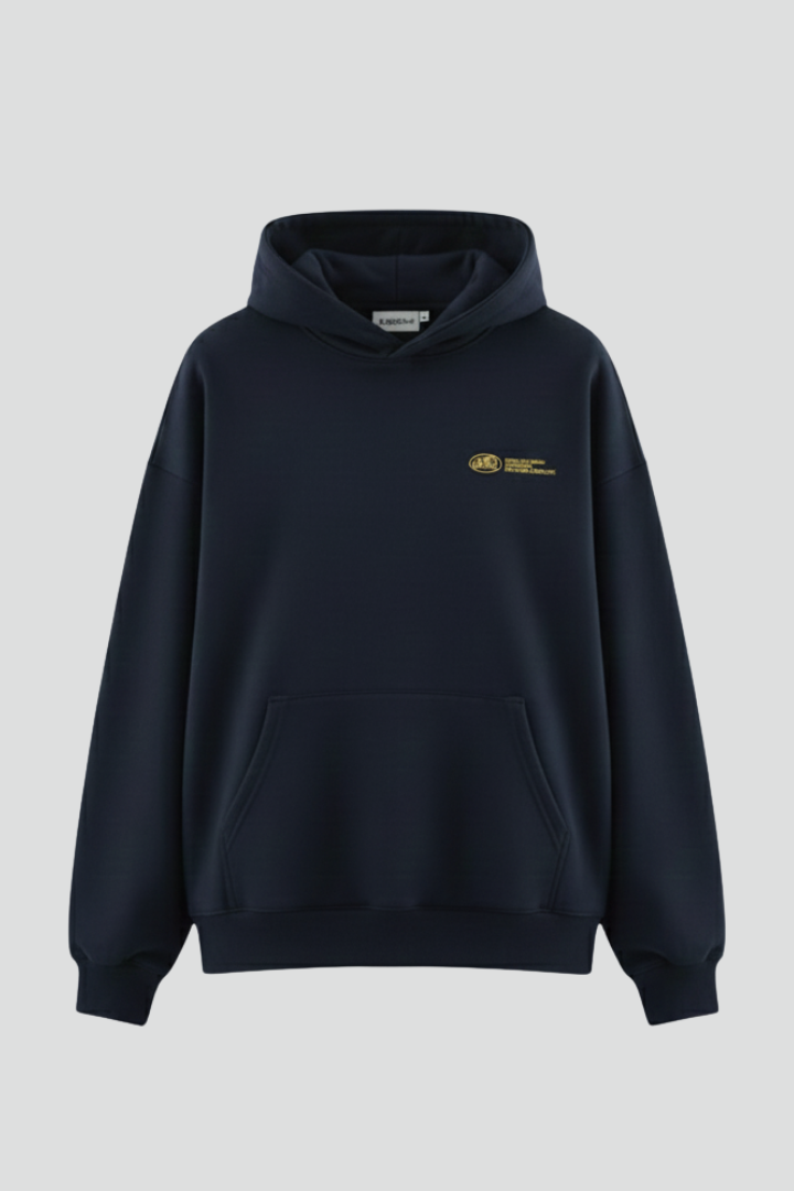 Damska bluza oversize z kapturem i kieszenią