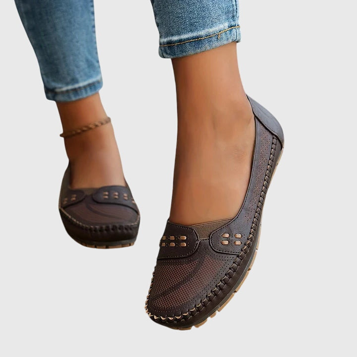 Ortopediske slip-on-sandaler for kvinner for komfort hele dagen