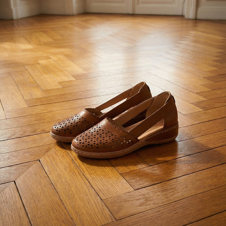 Chaussures à enfiler respirantes et confortables pour femmes