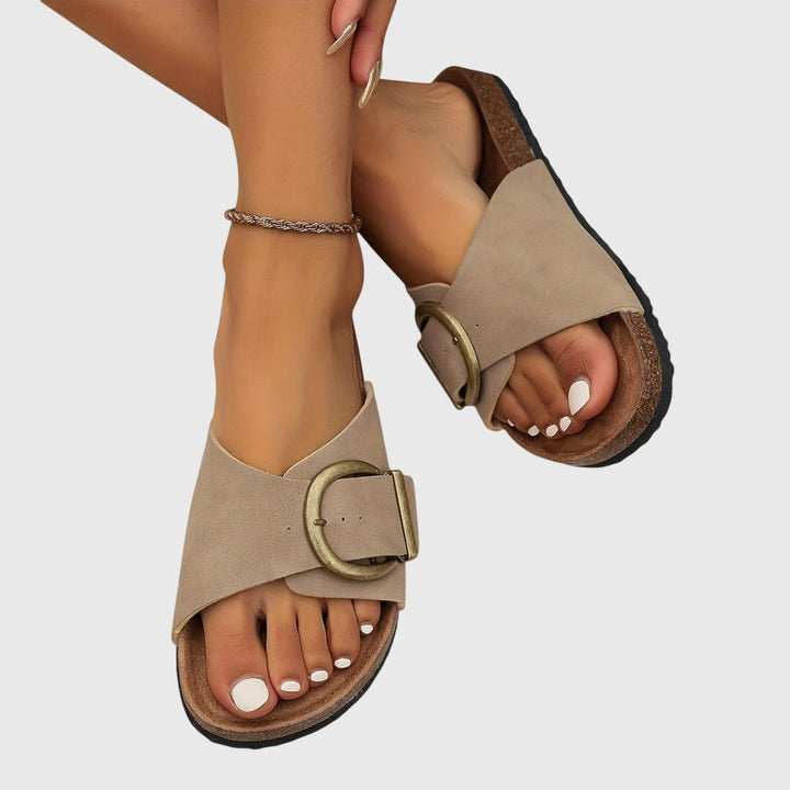 Women’s Ergonomic Footbed Slide Sandals