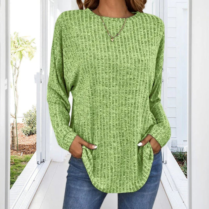 Pull en tricot douillet et décontracté pour femme