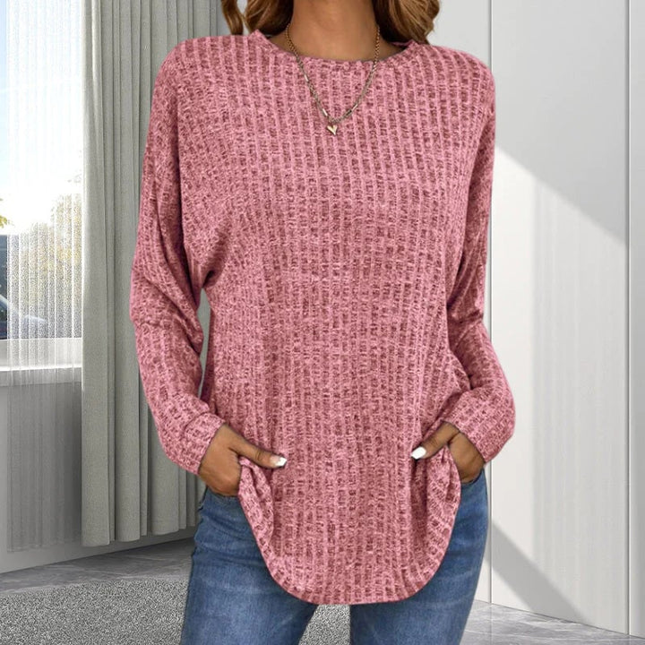 Pull en tricot douillet et décontracté pour femme