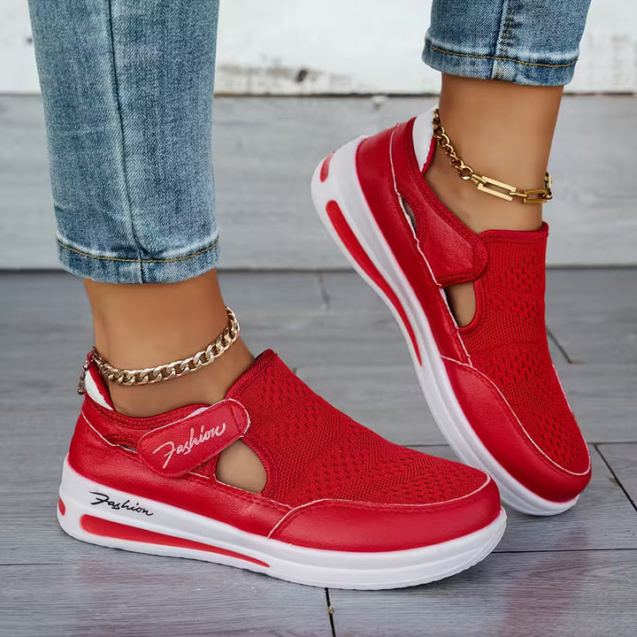 Women’s Cushioned Slip-On Walking Shoes for All-Day Comfort and Support