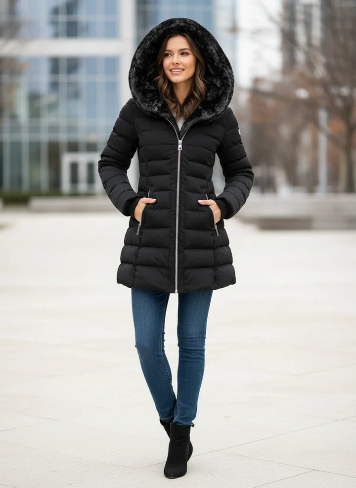 Women’s Insulated Waterproof Hooded Puffer Jacket