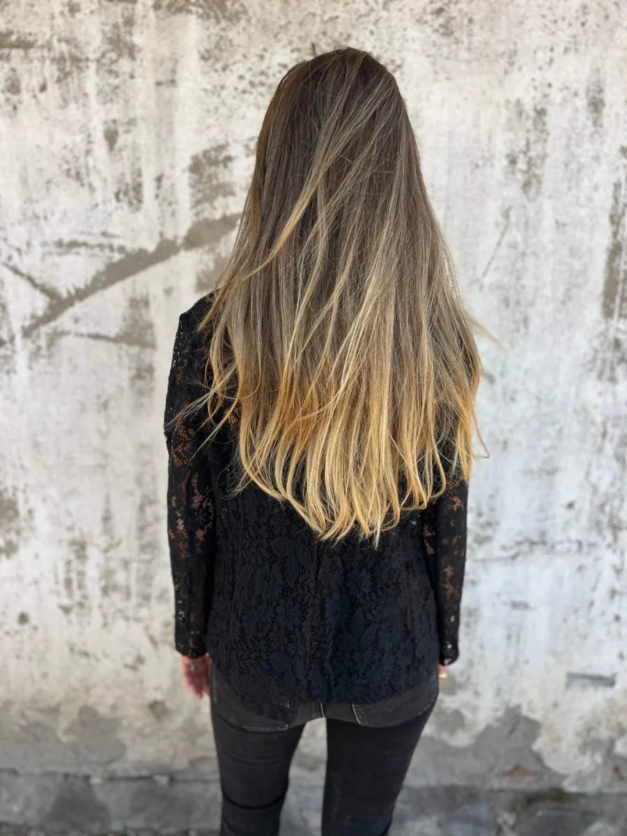 Women’s Lightweight Elegant Lace Blazer Jacket