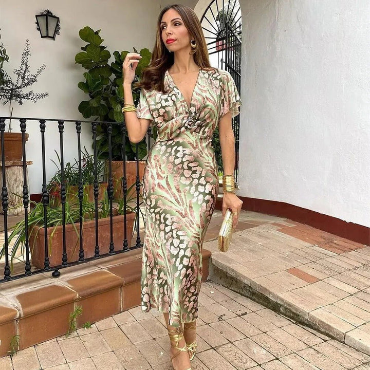 Kobiety formalna suknia wieczorowa | Wysokiej jakości satyna