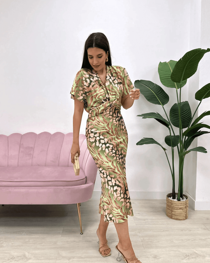 Kobiety formalna suknia wieczorowa | Wysokiej jakości satyna