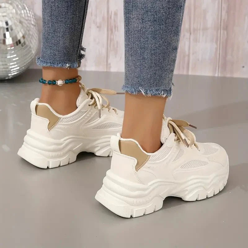 Stilvolle und vielseitige Damen-Sneaker mit rutschfester Sohle – bequem und trendig